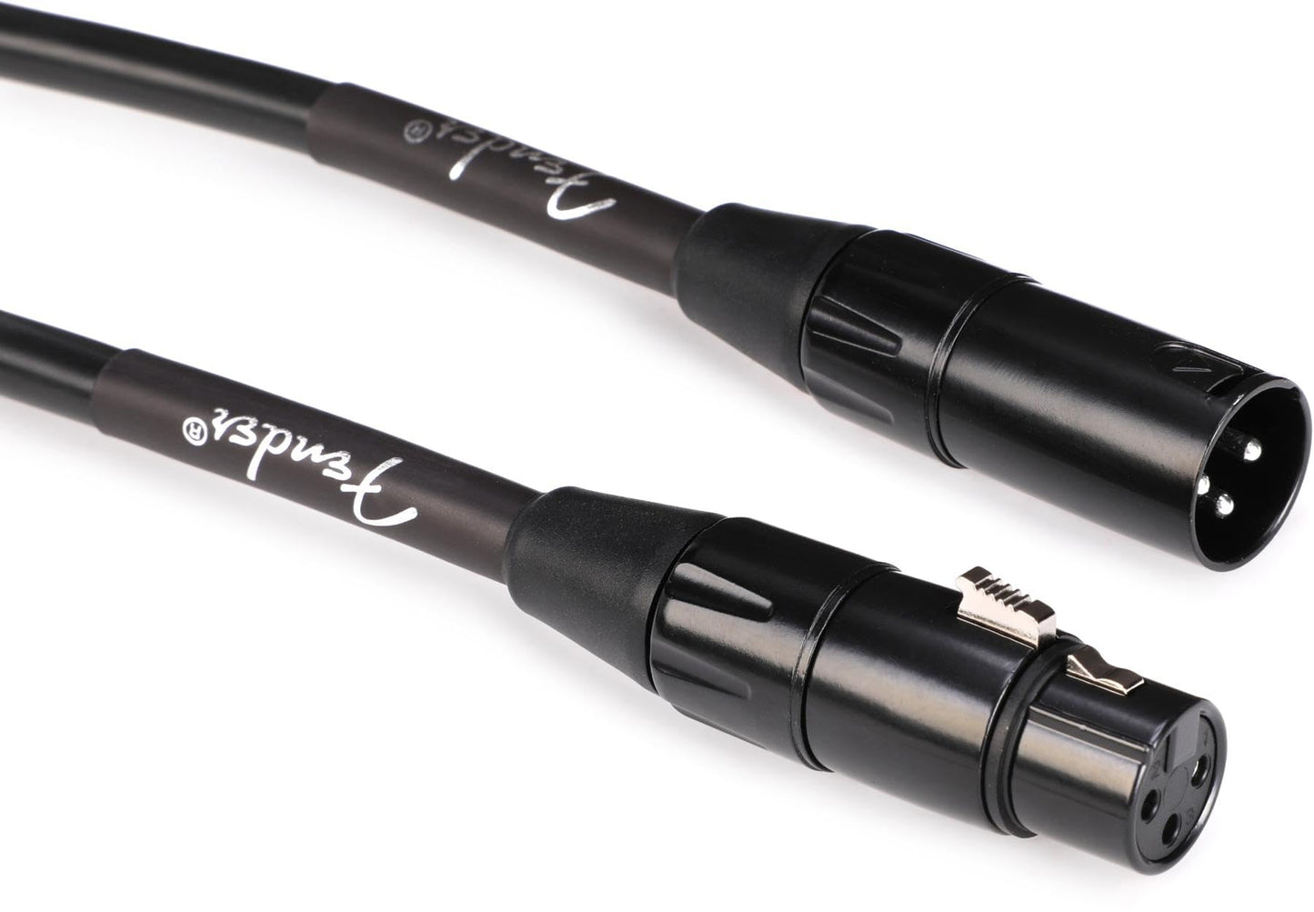 Fender Professional Series Microphone Cable Compatible w/ Microphones, Black (Like New)