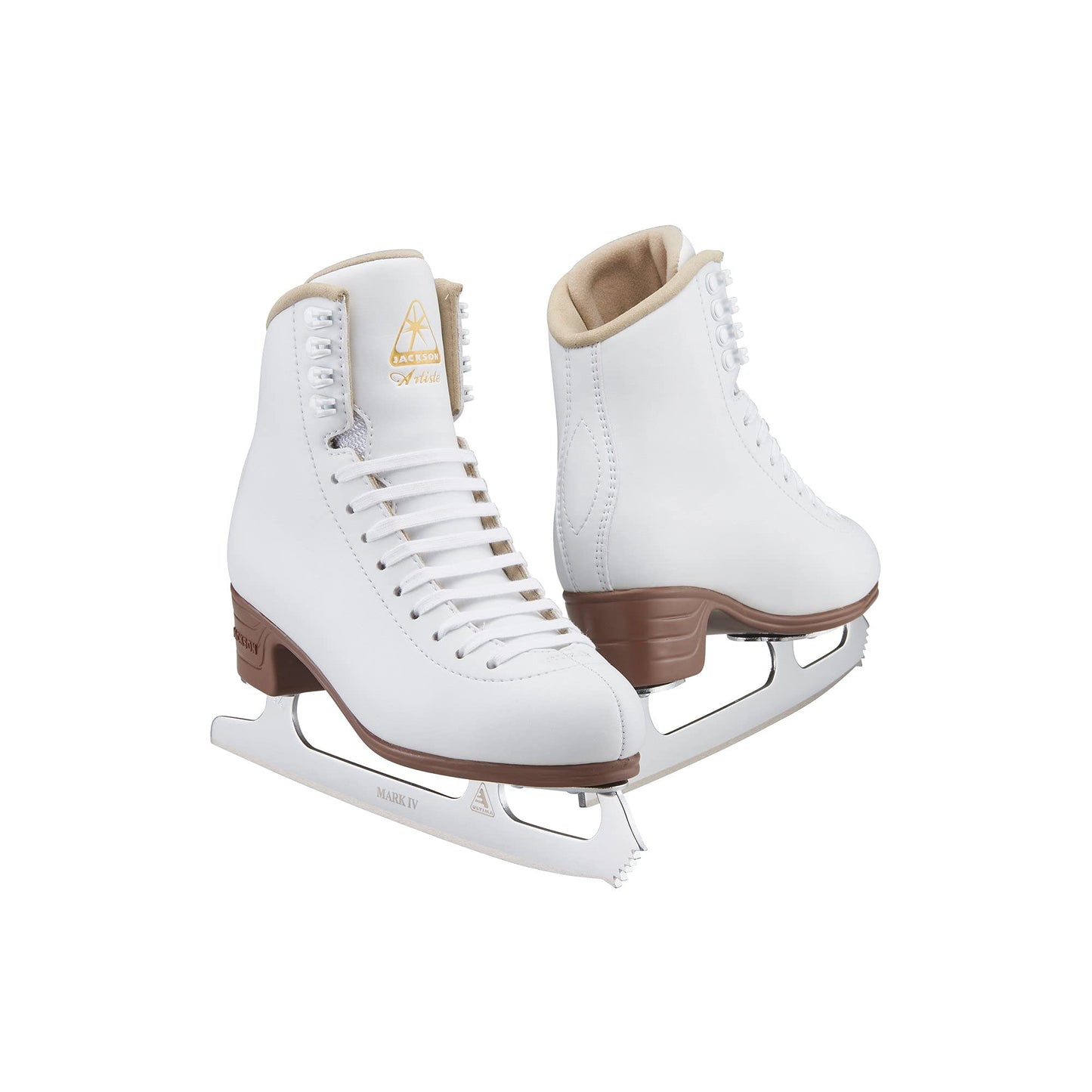 Jackson Ultima Artiste with Mark IV Blade Figure Skates for Women�s - 8C, White (Like New)