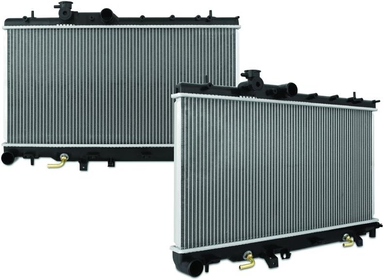 Mishimoto R2703 Plastic End-Tank Radiator Compatible With Subaru WRX 2004-2007 (New)