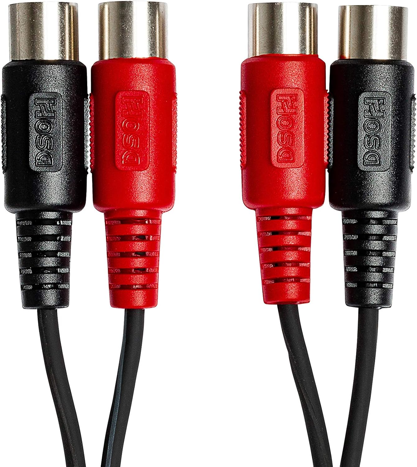 Hosa MID-204 13.2ft Dual MIDI Cable, 5-Pin DIN Connector Audio Interface Cord (Like New, No Retail Box)