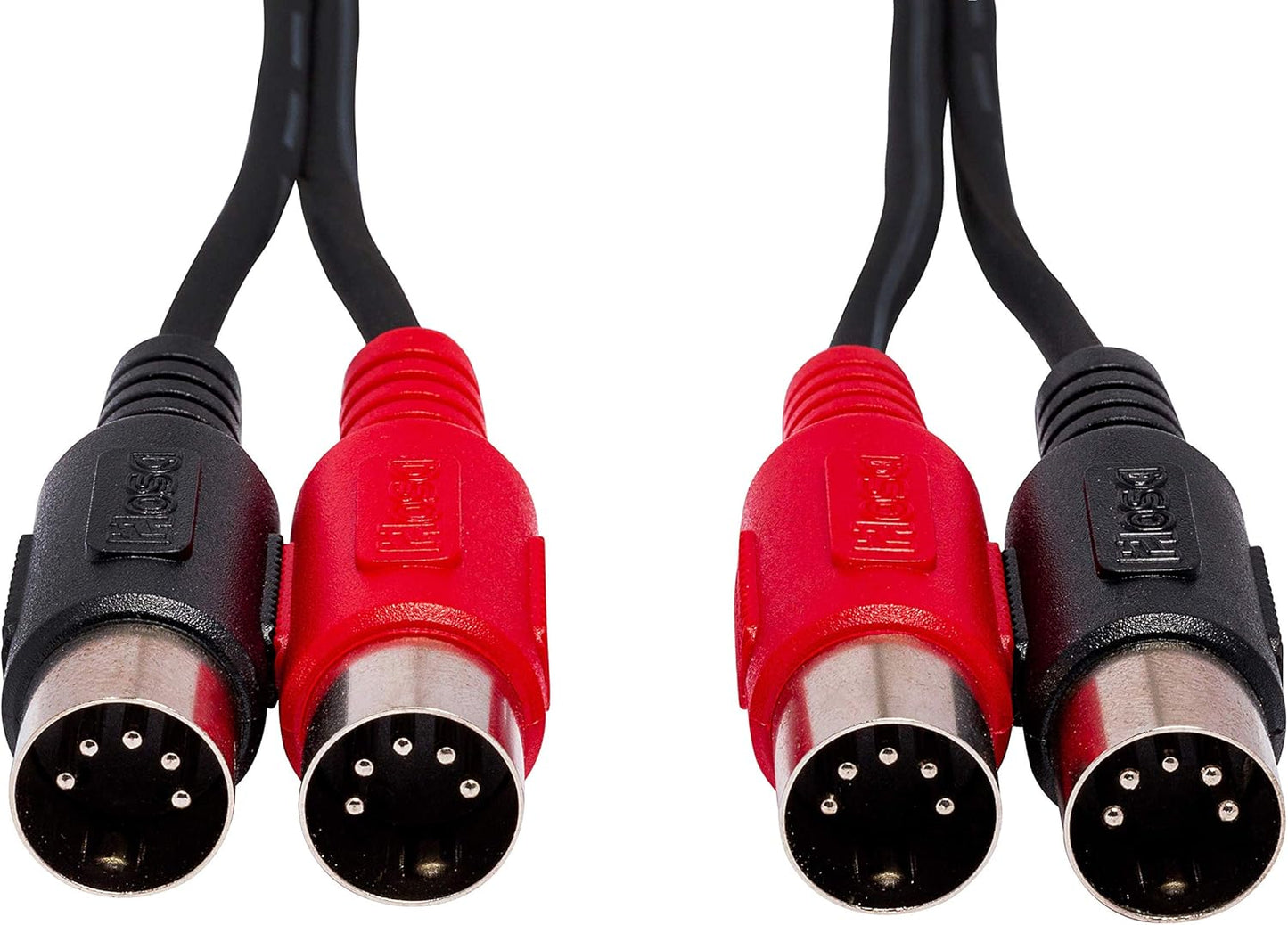 Hosa MID-204 13.2ft Dual MIDI Cable, 5-Pin DIN Connector Audio Interface Cord (Like New, No Retail Box)