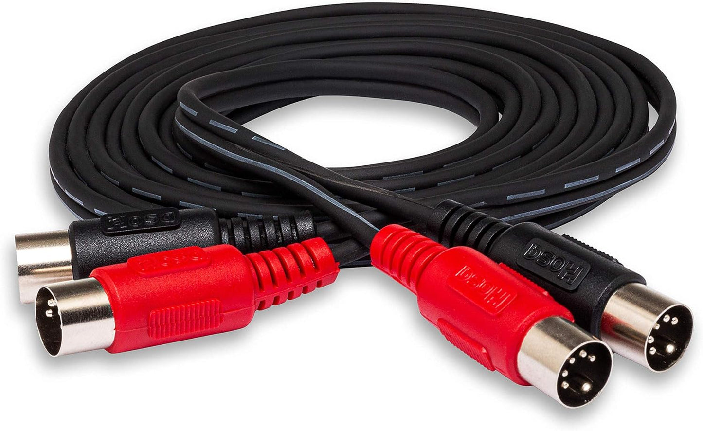 Hosa MID-204 13.2ft Dual MIDI Cable, 5-Pin DIN Connector Audio Interface Cord (Like New, No Retail Box)