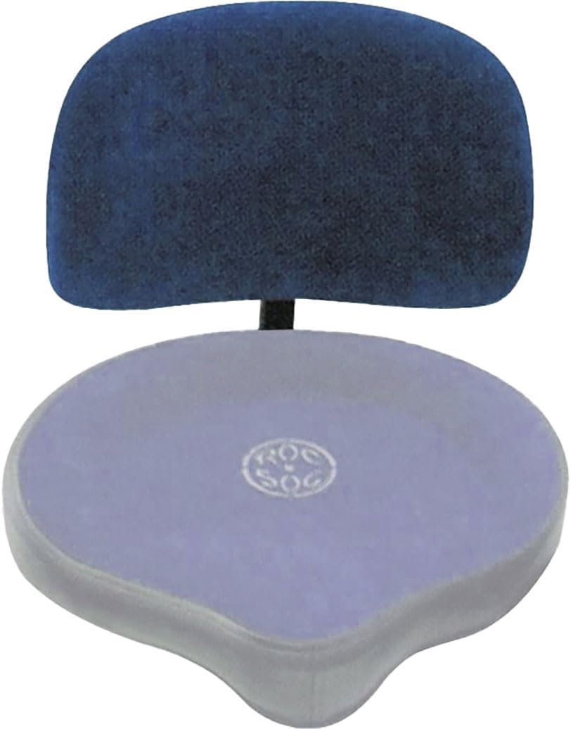 ROC-N-SOC Backrest with Hardware for Spindle and Nitro Rider Drum Thrones - Blue (Like New)