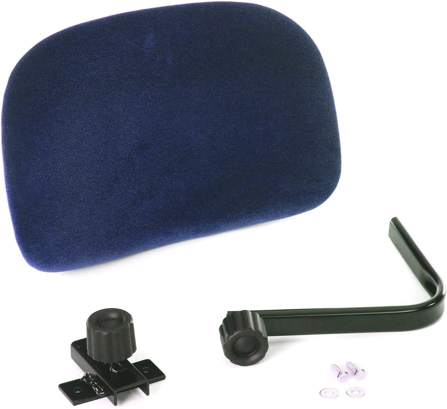 ROC-N-SOC Backrest with Hardware for Spindle and Nitro Rider Drum Thrones - Blue (Like New)