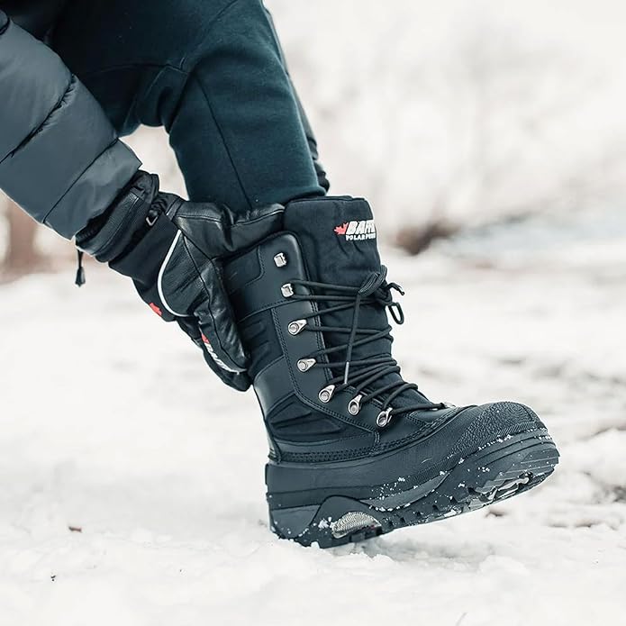 Baffin Snow Crossfire Men's Arctic Rated Waterproof Winter Boot, Black - Size 12 (Like New, No Retail Box)