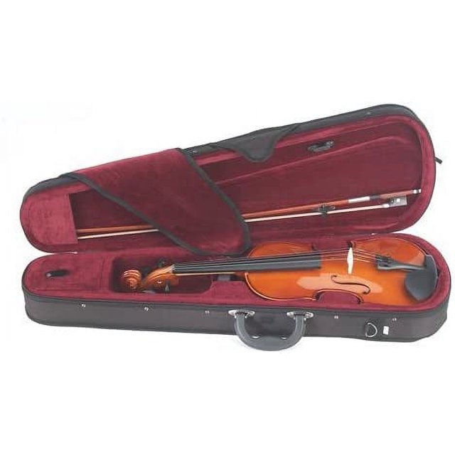 Mendini By Cecilio 4/4MV200+SR Violin For Beginners,Kids & Adults, 4/4 - Natural (Used)