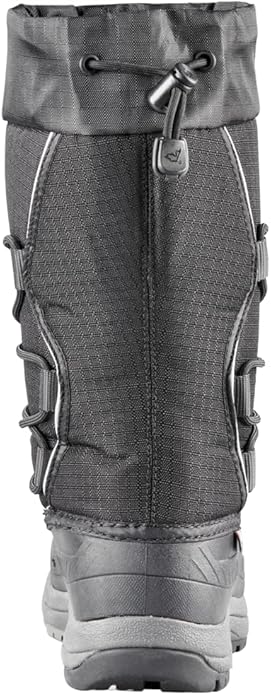 Baffin Women's Snogoose 100% Synthetic Winter Boot, Rubber Sole - Size 9, Black (Like New)