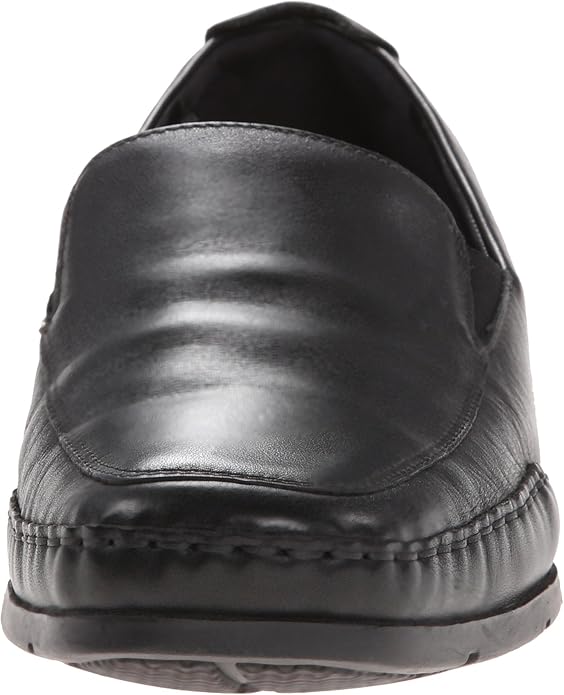 Mephisto Edlef Slip-On Walking Leather Shoes For Mens, Black Smooth - Size 11 (Like New)