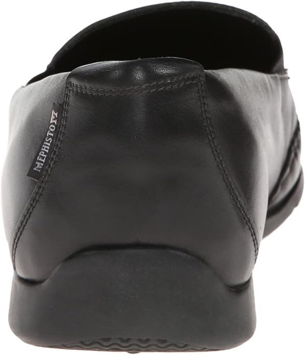Mephisto Edlef Slip-On Walking Leather Shoes For Mens, Black Smooth - Size 11 (Like New)