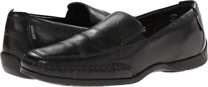 Mephisto Edlef Slip-On Walking Leather Shoes For Mens, Black Smooth - Size 11 (Like New)