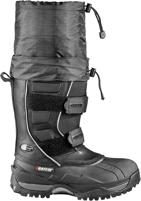 Baffin 4000-M001 Eiger Rubber Winter Boots for Men, Size 11 - Bk1 - Black (Used)