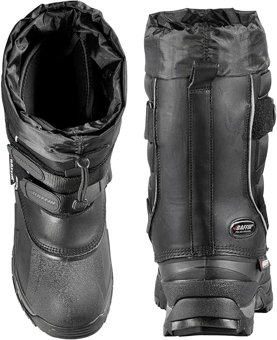 Baffin 4000-M001 Eiger Rubber Winter Boots for Men, Size 11 - Bk1 - Black (Used)