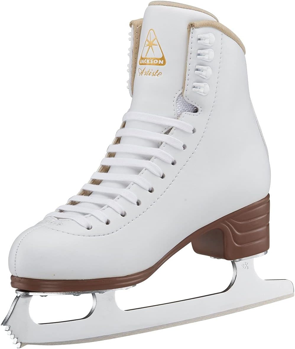 Jackson Ultima Artiste Ice Skates w/ Mark IV Blade for Women � Size 7.5 C, White (New)