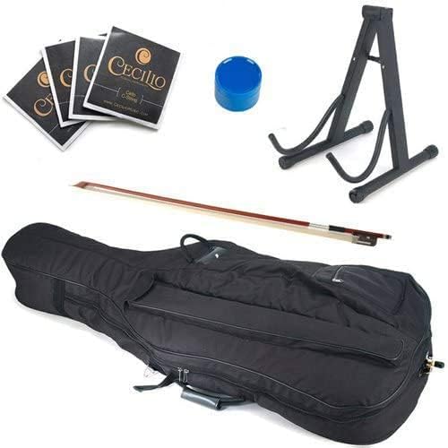 Cecilio Cello - Musical Instrument For Kids & Adults - Cellos Kit,Full Size Blue (Like New)