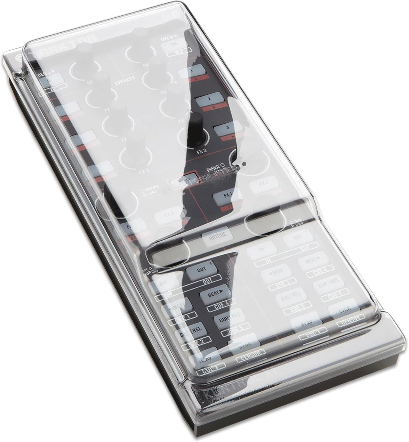 Decksaver Polycarbonate Cover for The NI KONTROL X1 / F1 - Smoked/Clear (Like New)