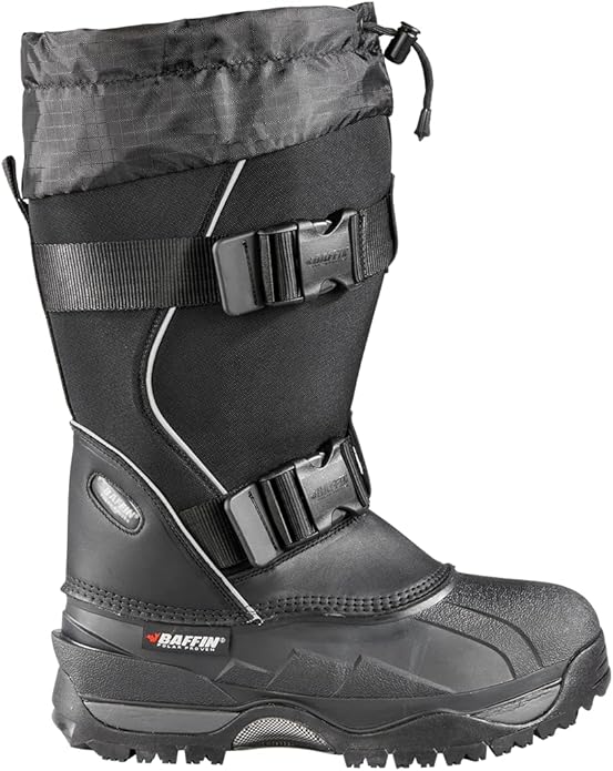 Baffin Impact Men's Polar Rated Lightweight Winter Snow Boot, Tall Height, Black (Used)