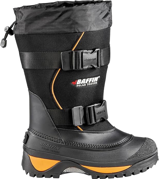 Baffin Wolf Men's Snow Boots for Winter Conditions, Synthetic Sole, Tall Height (Like New)