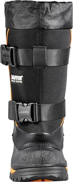 Baffin Wolf Men's Snow Boots for Winter Conditions, Synthetic Sole, Tall Height (Like New)