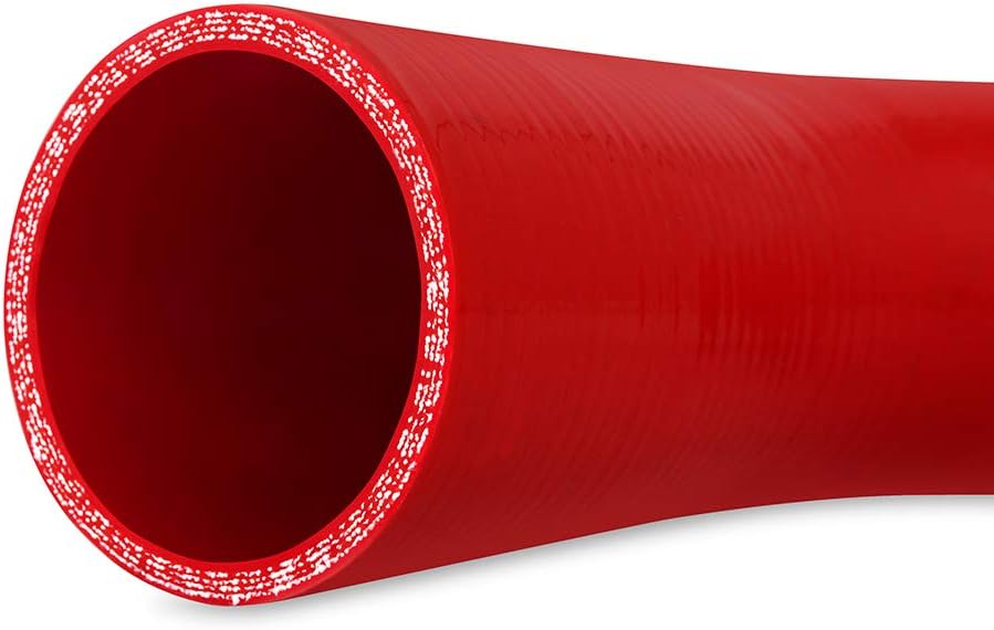 Mishimoto MMCP-2545RD Red Silicone 2.5-inch 45 Degree Coupler, Thickness 4mm (New)
