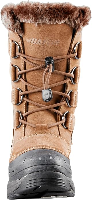 Baffin Chloe Women's Boots for Snow-Covered Terrains, Mid Height, Size 8 - Taupe (New)