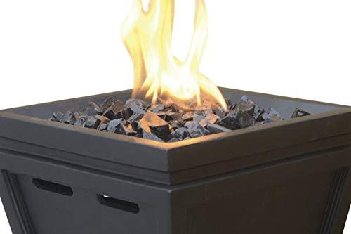 Uniflame Endless Summer GLT1343SP, LP Gas Table Top Stainless Stee Fireplace (Like New)
