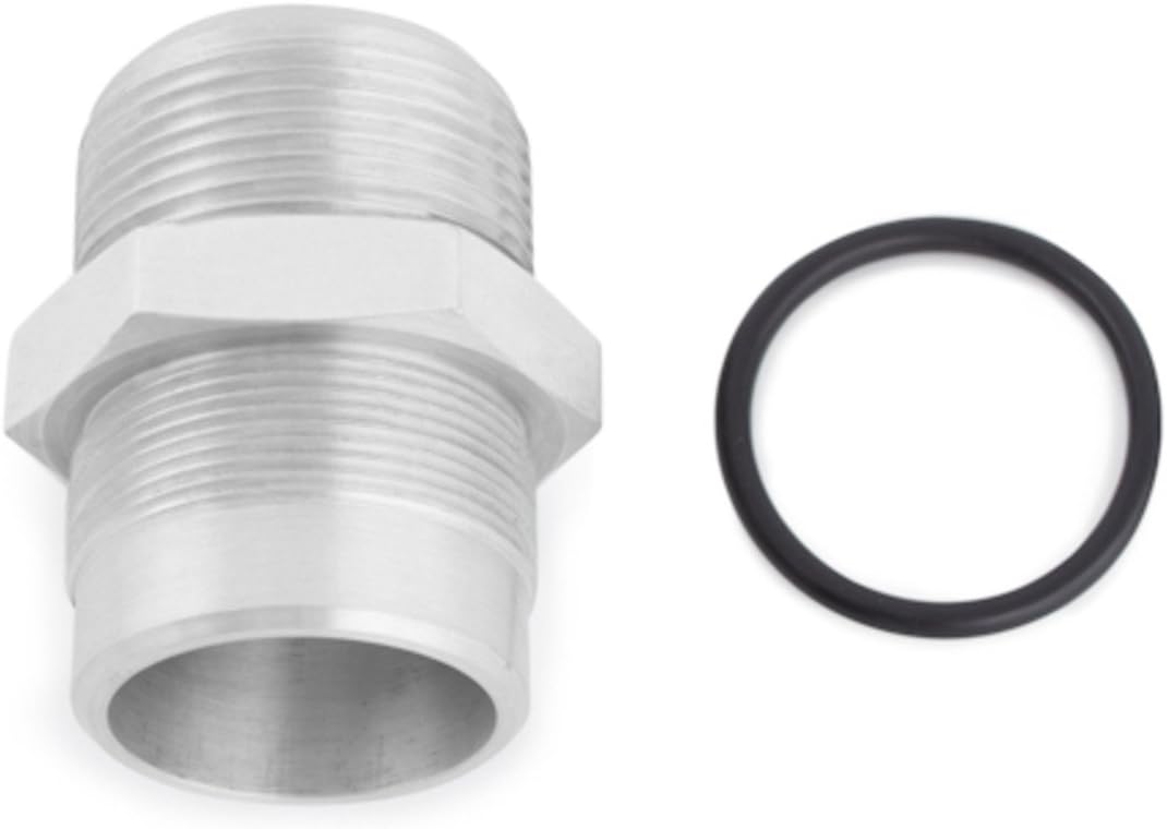 Mishimoto MMRFT-20AN Race Ready 6061 M40 x 1.5 to 20AN Radiator Fitting - Silver (New)