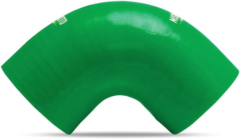 Mishimoto MMCP-2590GN 2.5" 90° Silicone Coupler Elbow Hose, 3” Thickness - Green (Like New)