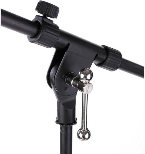 Auray MS-5230F Alloy Steel Tripod Microphone Stand with Cable Clip & Fixed Boom (Like New)