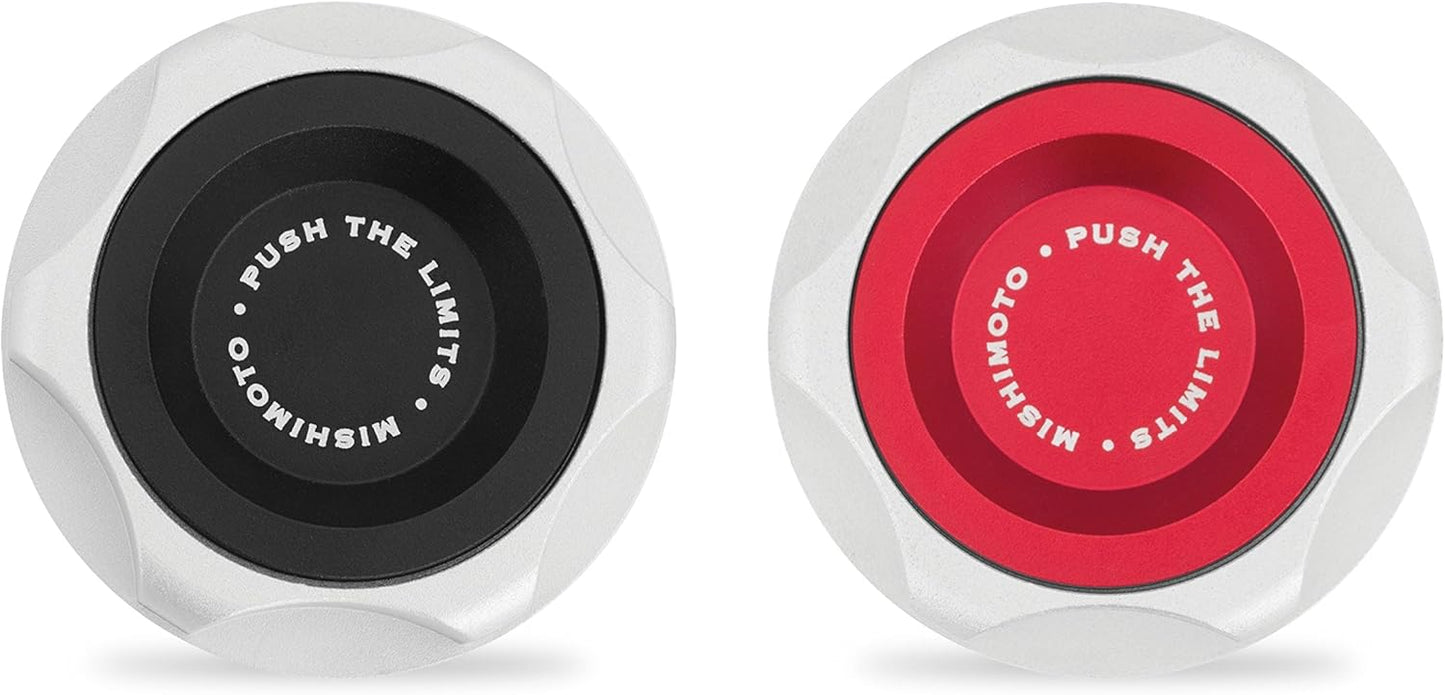 Mishimoto MMOFC-SUB-BK Aluminum Oil Filler Cap Compatible With Subaru - Black (New)