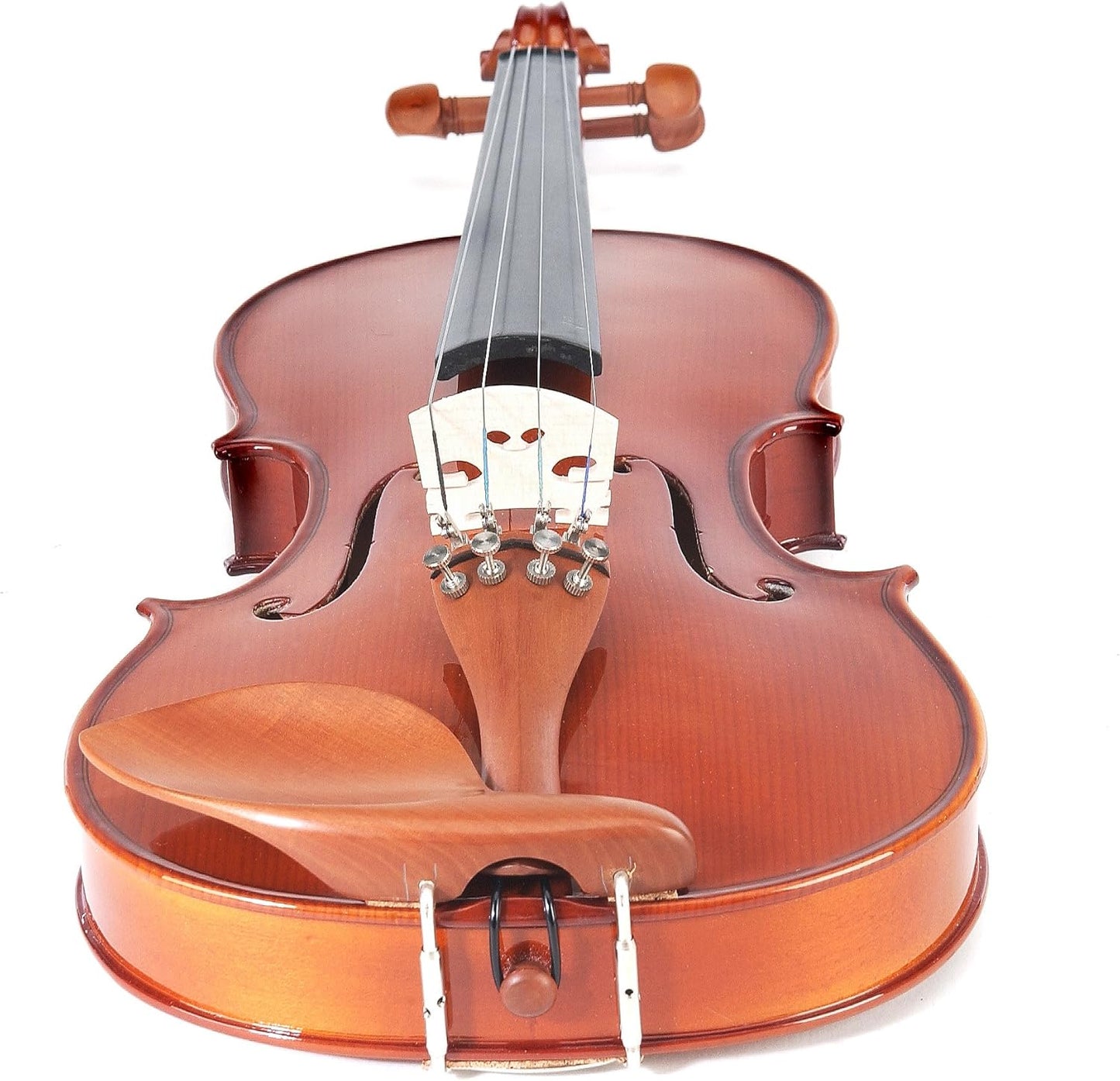 Cecilio CVN-200 Solidwood Violin with D'Addario Prelude Strings, 1/4 - Nickel (Used)