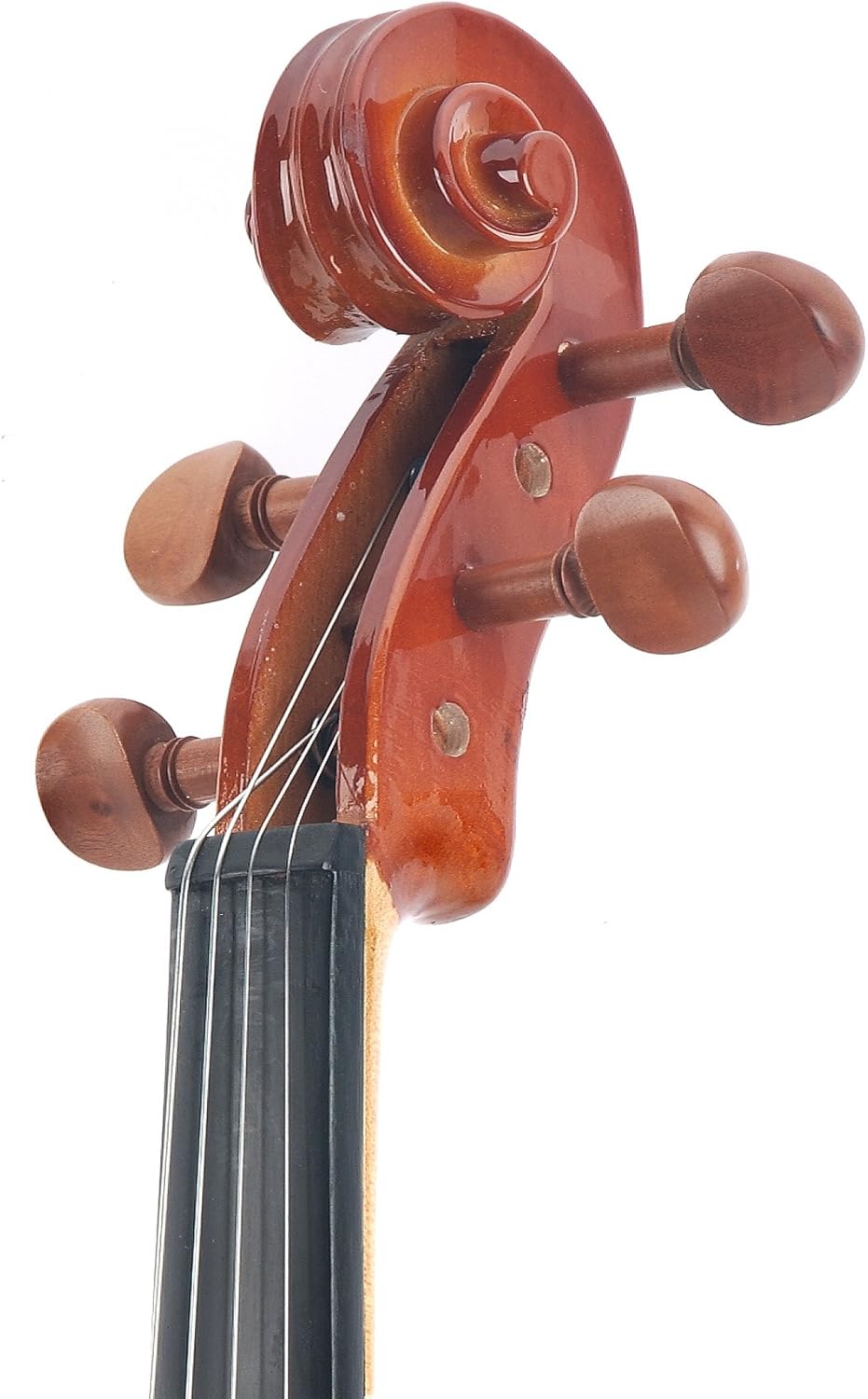 Cecilio CVN-200 Solidwood Violin with D'Addario Prelude Strings, 1/4 - Nickel (Used)