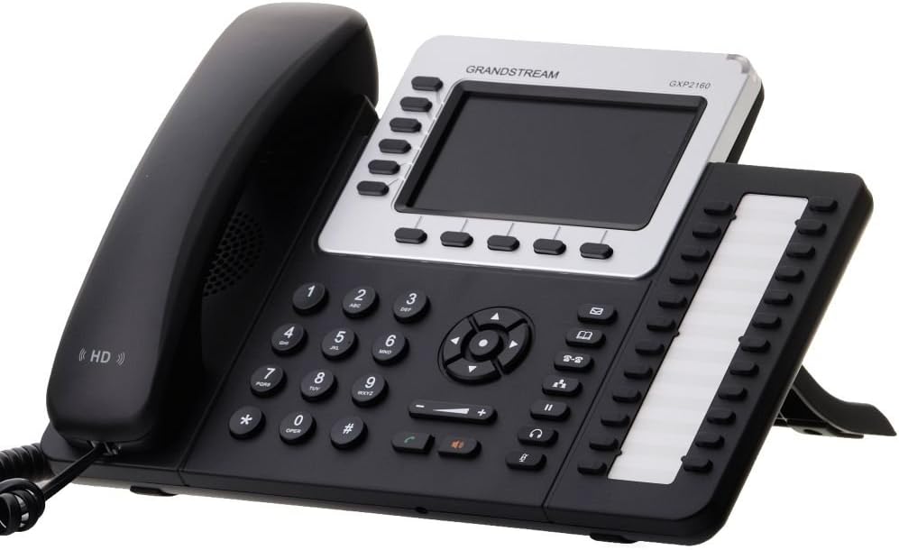 Grandstream GS-GXP2160 Enterprise IP Telephone VoIP Phone and Device - Black (Used)