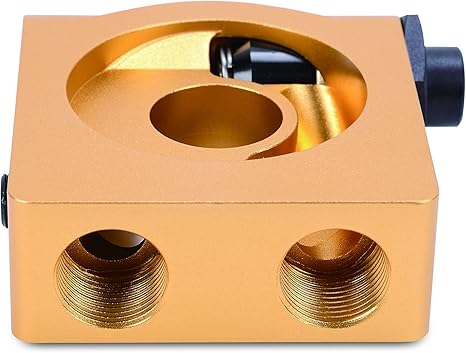 Mishimoto - MMOP-SPTRM22 M22 X 1.5 Sandwich Plate with Rear-Mounted Thermostat (Like New)