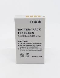 Nikon VFB11501 EN-EL22 Rechargeable Lithium-ion Battery for Nikon Digital Camera (Like New)