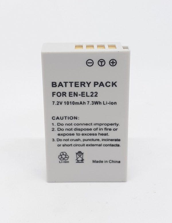 Nikon VFB11501 EN-EL22 Rechargeable Lithium-ion Battery for Nikon Digital Camera (Like New)