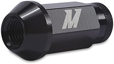 Mishimoto MMLG-15-LOCKBK Lightweight Aluminum Locking Lug Nuts, M12 x 1.5 -Black (New)