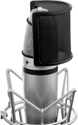 Auray OMPF-33 On-Microphone Pop Filter Screen for Large Diaphragm Condenser Mics (Like New)