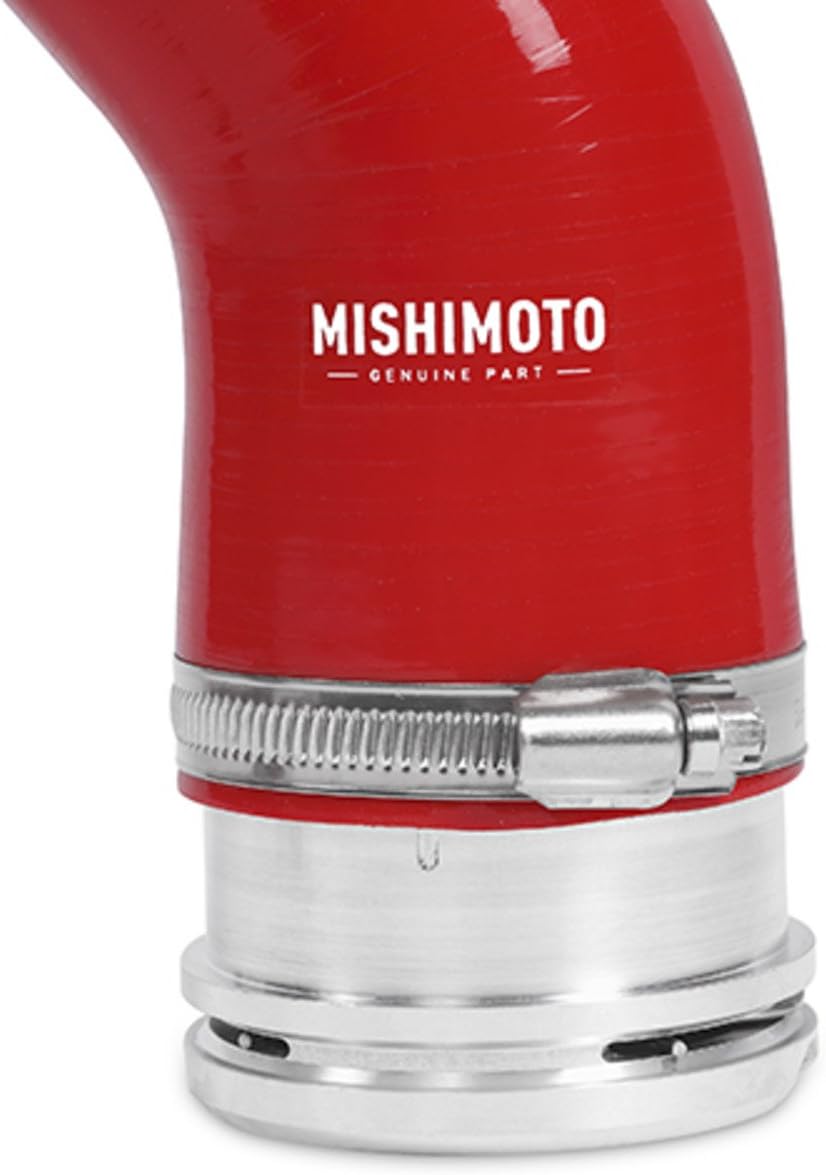 Mishimoto MMHOSE-F2D-08RD Radiator Hose Kit for 08-10 Ford 6.4 Powerstroke, Red (Like New)