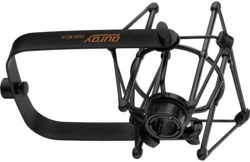 Auray SSM-BC10 Heavy-Duty Elastic Bands Microphone Suspension Shockmount Black (Like New)