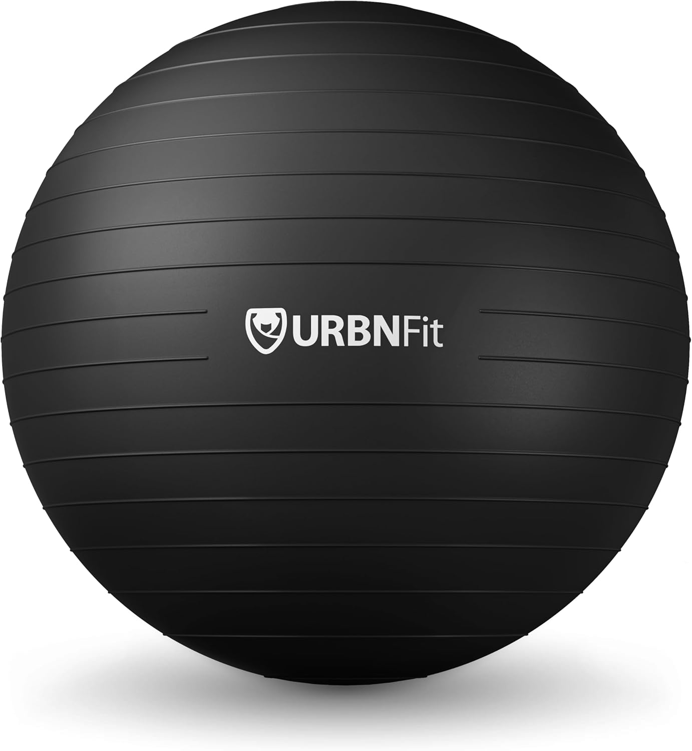 URBNFit Exercise & Yoga Ball with Quick Pump with Quick Pump, 22" - White (Like New)