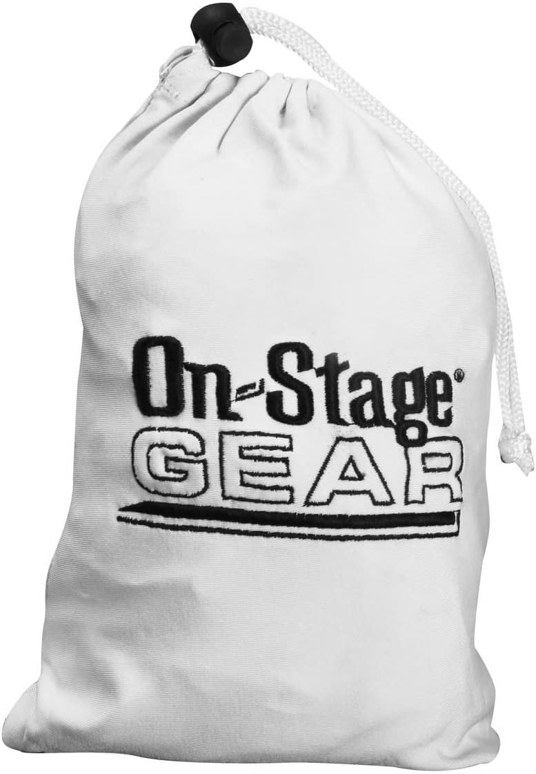 On-Stage SSA100W Speaker/Lighting Translucent Fabric Stand Skirt - White (Like New)