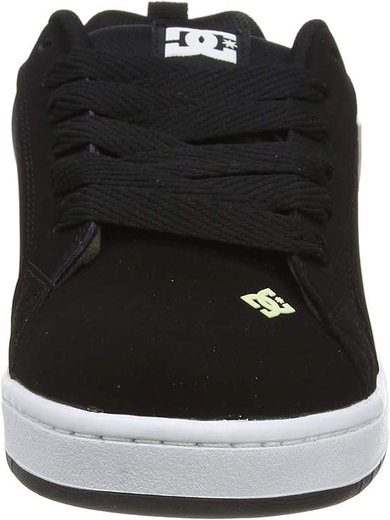 DC Men's Court Graffik Lightweight Skateboarding Shoes, Comfortable Street Style (Like New, Damaged Retail Box)