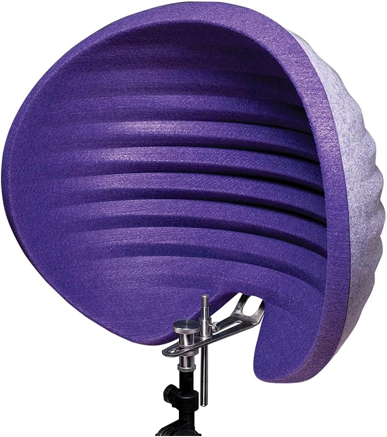 Aston Microphones Halo Portable Microphone Lightweight Reflection Filter, Purple (Like New)