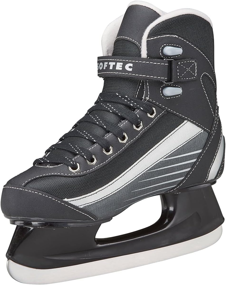 Jackson Ultima Softec Sport Men�s Recreational Hockey Skates � Black, Size 9 (New)