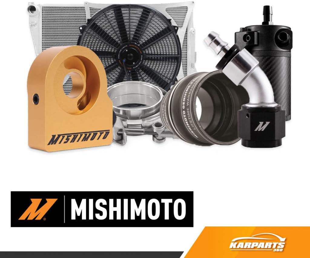Mishimoto MMAF-3508 Performance Air Filter, 3.5" Inlet, 8" Filter Length - Red (Like New)