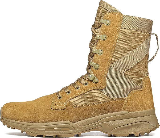 GARMONT T8 NFS 670 Military Combat Tactical Boot for Men/Women, Size 8.5, Coyote (New)