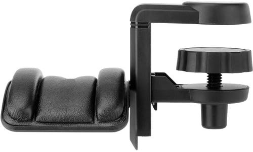 Auray Headphone Holder with Padded Cradle & Adjustable Angle for Offices, Black (Like New)