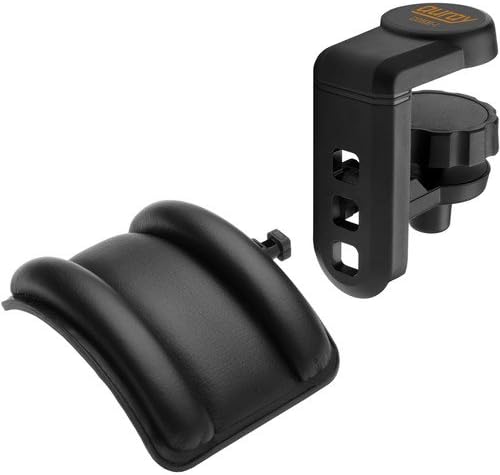 Auray Headphone Holder with Padded Cradle & Adjustable Angle for Offices, Black (Like New)