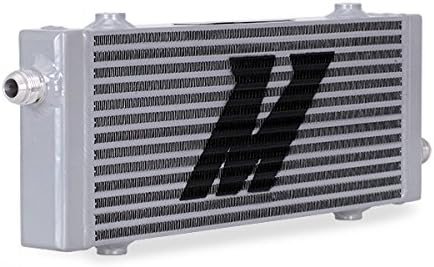 Mishimoto MMOC-SP-MSL Silver Universal Cross Flow Bar & Plate Oil Cooler, Medium (Like New)
