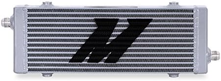 Mishimoto MMOC-SP-MSL Silver Universal Cross Flow Bar & Plate Oil Cooler, Medium (Like New)